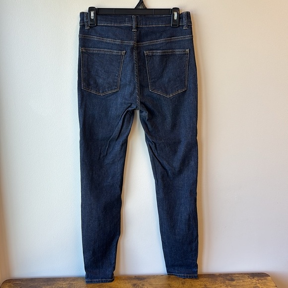 DL1961 Indigo Denim Pants Farrow Skinny - Picture 4 of 8